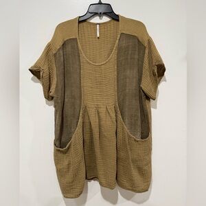 FREE PEOPLE Oversized Slouchy Mini Dress